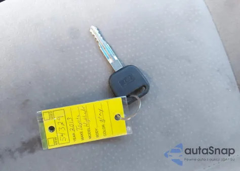 2013 Toyota Highlander Base V6 из США, поврежденный, VIN 5TDBK3EH2DS204403